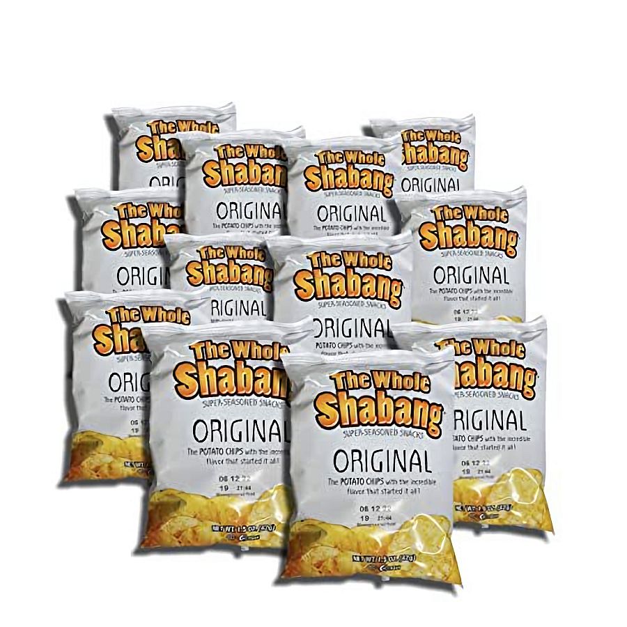 The Whole Shabang Potato Chips 1.5 Oz 12 ct