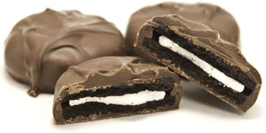 Asher's Dark Chocolate Covered Gourmet Sandwich Cookies 5lb