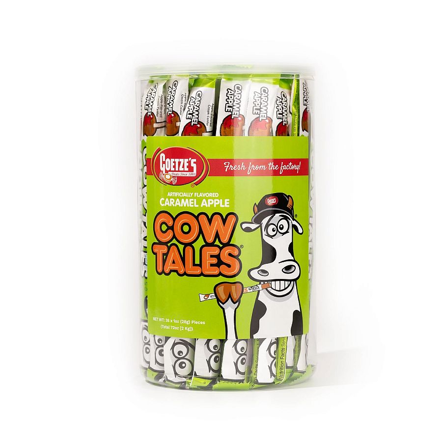 Goetze's Caramel Cow Tales Apple 36 Count 1 Ounce