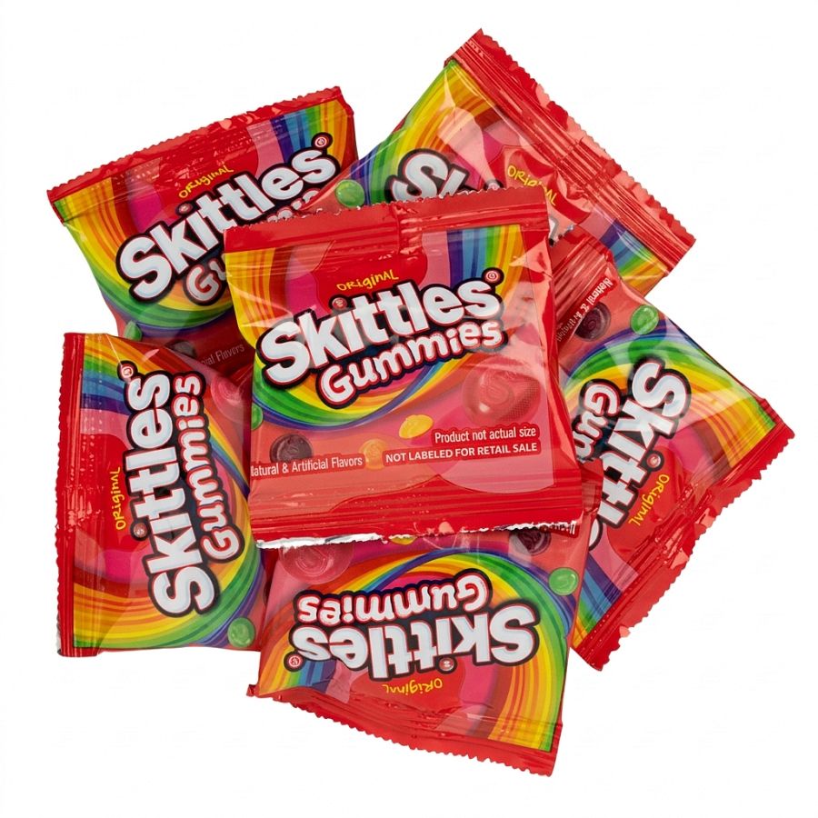Skittles Original Gummies Fun Size Candy 3.5lb