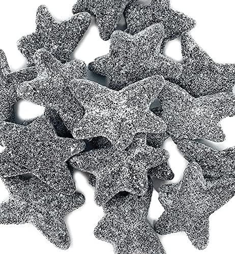 Gustaf Super Salty Black Licorice Starfish Candy Gummy 2.2 lb