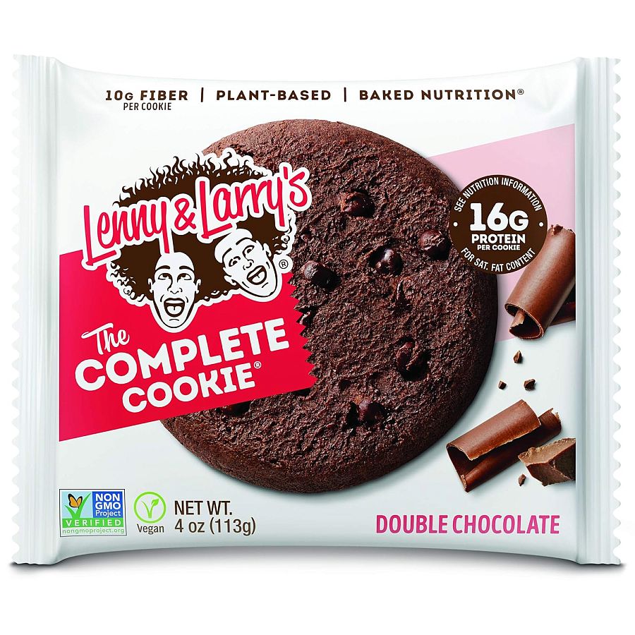 Lenny & Larry's Protein Cookie Double Chocolate 4oz 12ct Tray
