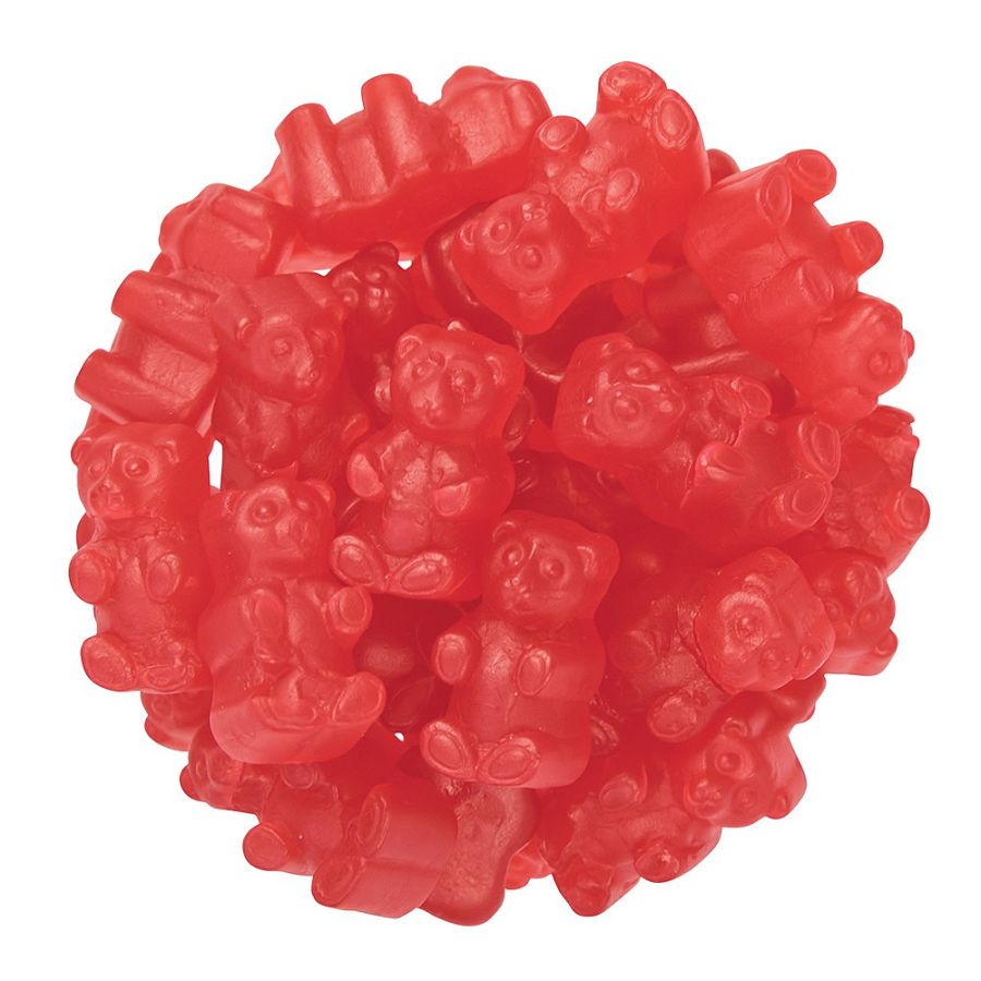 Zachary Cinnamon Juju BEARS Old Fashioned Red Chewy Candy 5lb