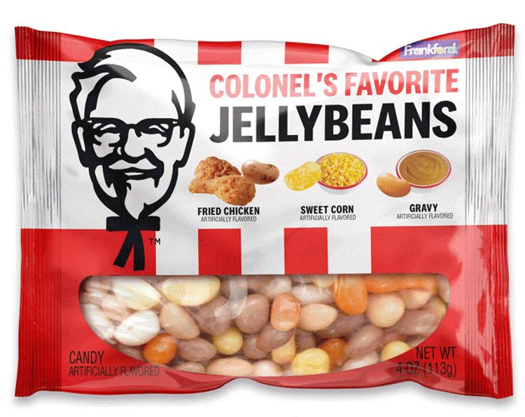 Frankford Easter KFC Fried Chicken Jelly Beans Bag 4oz 12ct