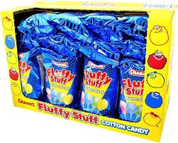 Charms Fluffy Stuff 24 Ct 3.5 Oz Cotton Candy Box