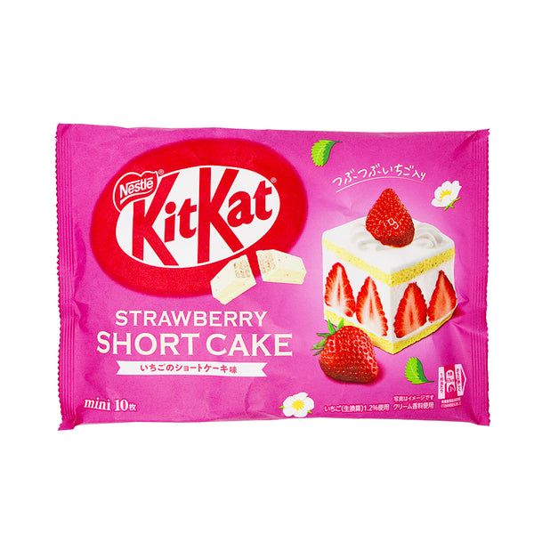 Kit Kat Japan Import Strawberry Shortcake Mini  4 oz 6 Bags