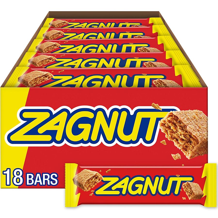 Zagnut Crunchy Peanut Butter with Toasted Coconut 18 Count 1.51 Ounce