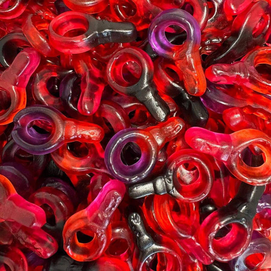 Haribo Swedish Nappar Bar Berries Pacifier Gummy 5lb