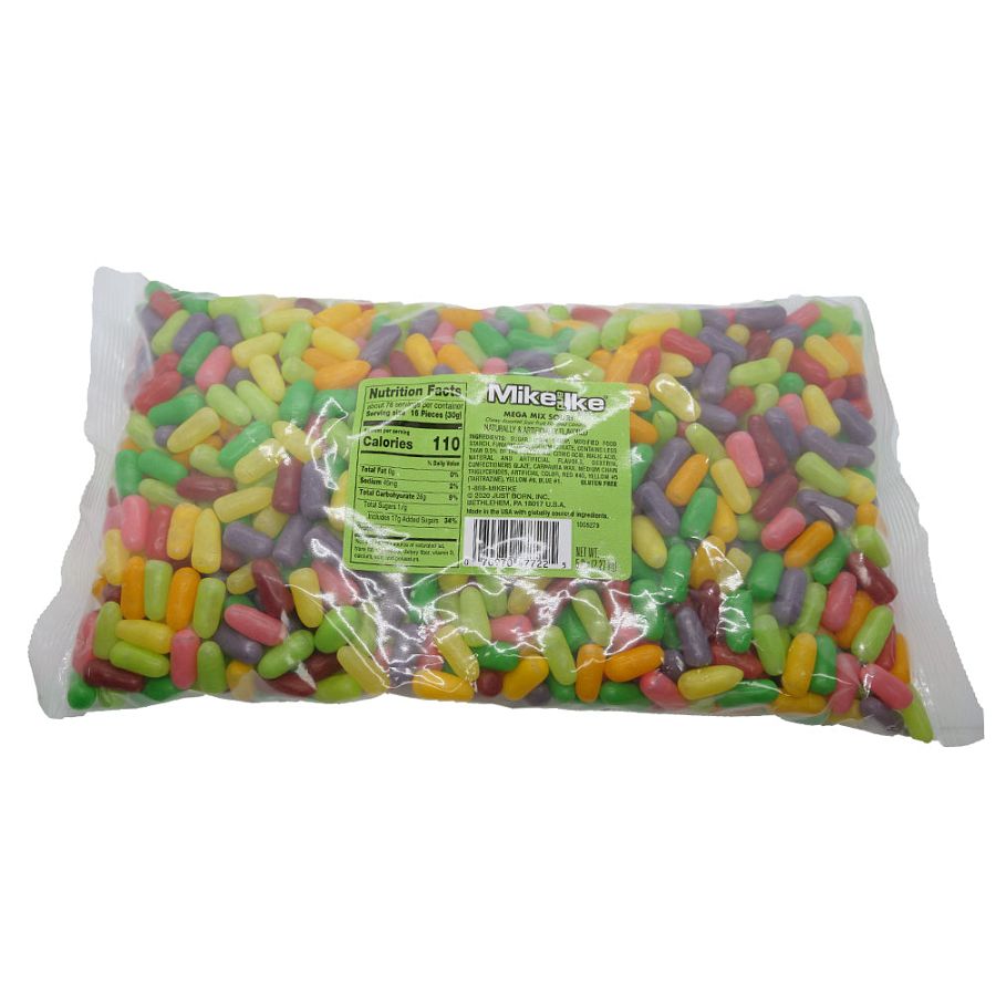 Mike & Ike Mega Mix Sour 5 Pound Bag