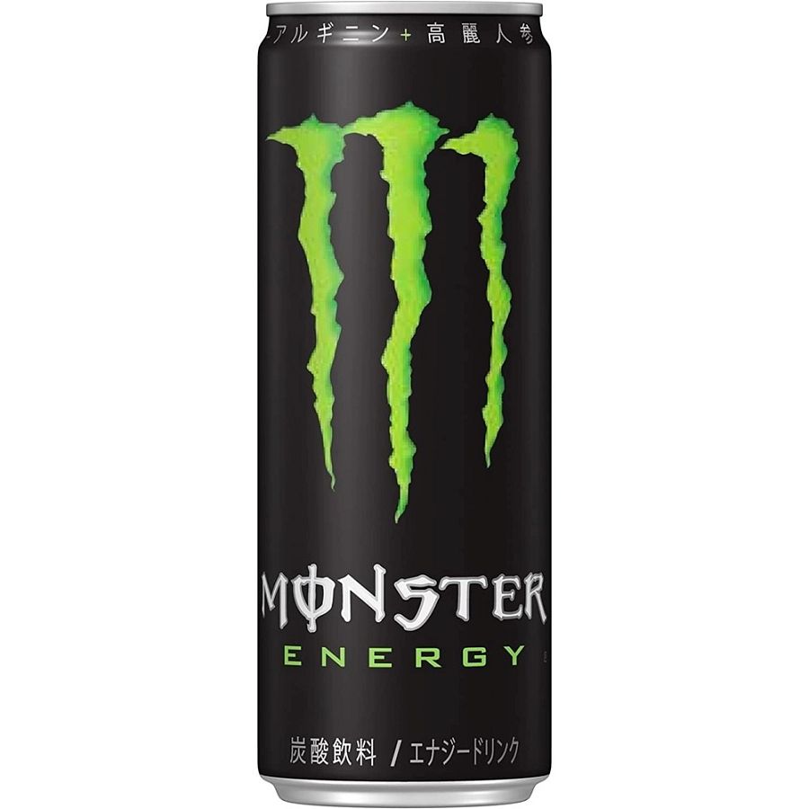 Asahi Monster Japan Energy Drink Black Original 12oz Pack of 12