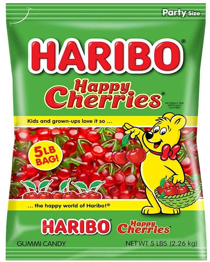 Haribo Happy Cherries 5 Pound Bag