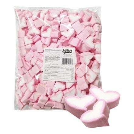 Jellioo Erko Heart Shape Marshmallow Candy 2.2 lb Imported