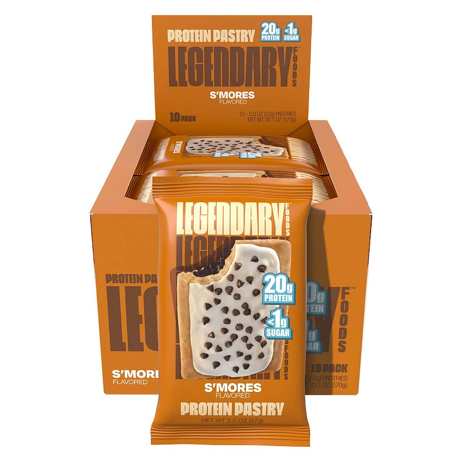Legendary Protein Pastry Keto Brown Sugar Cinnamon 10 ct Tray