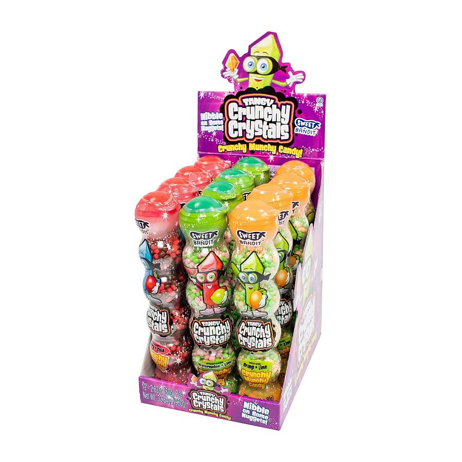 Kidsmania Tangy Crunchy Crystal Candy Nugget 2.82 oz 12 ct