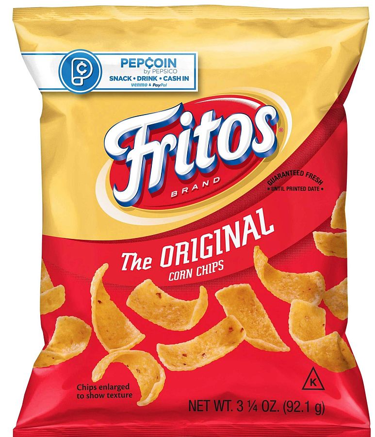 Frito Lay Original Fritos Corn Chips 3.25 oz 36 Ct XVL