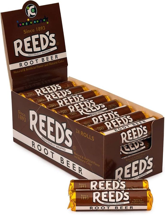 Reeds 24 Ct Root Beer Rolls Tray