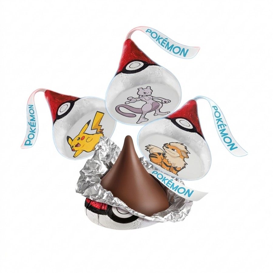Hershey Kisses Pokemon Foil Wrapped Chocolate 5lb