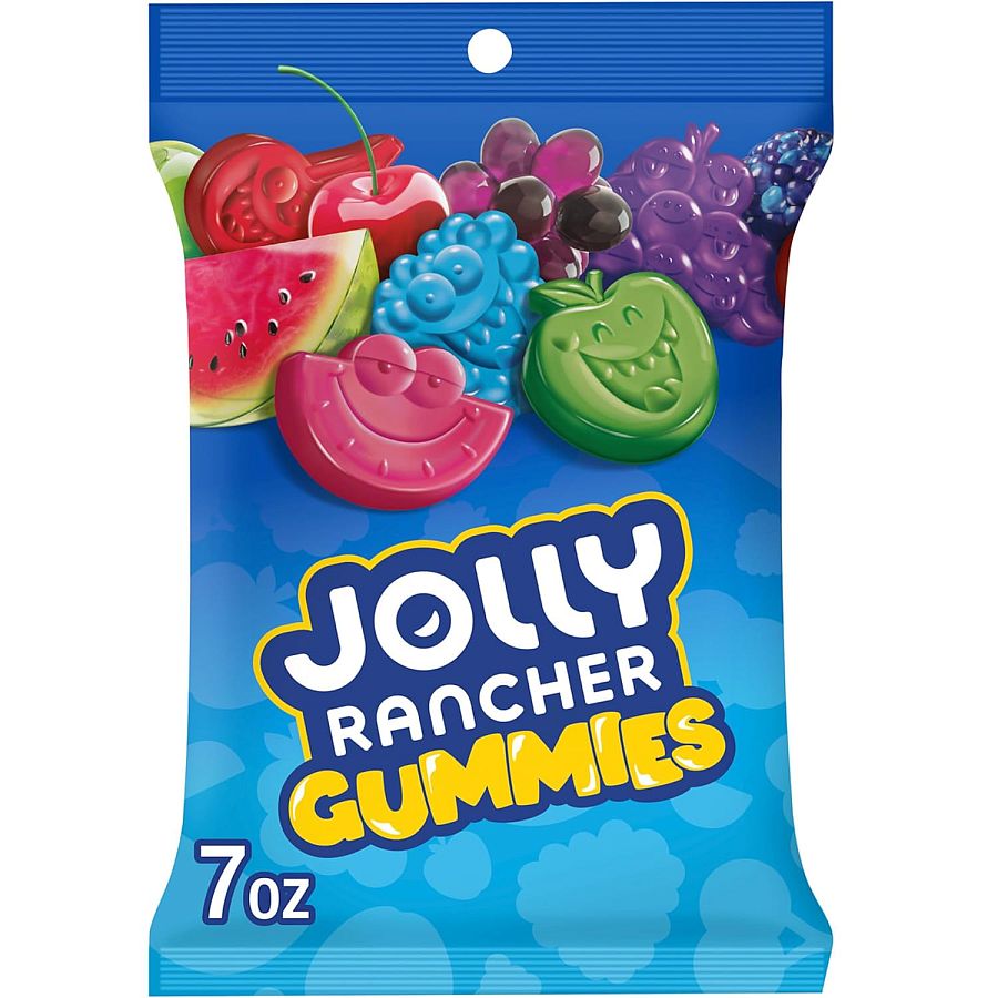 Jolly Rancher Gummies Original 7 oz Peg Bag 6ct