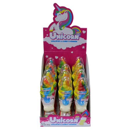 Kokos Dip N Lik Unicorn 12 Ct 2.08 oz. Lollipop