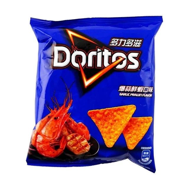 Doritos Taiwan Import Spicy Garlic Shrimp 1.4 oz 12 ct
