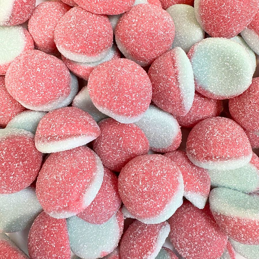 Vidal Swedish Sour Fizzy Blue Raspberry Bomb Gummy 2.2 lb
