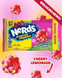 Nerds Gummy Clusters Cherry Lemonade Blitz 3 oz Share 12 ct