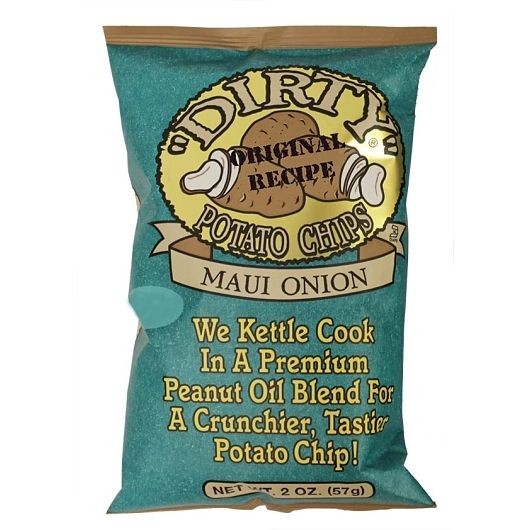 Dirty Kettle Potato Chips Maui Onion 2oz 24 ct