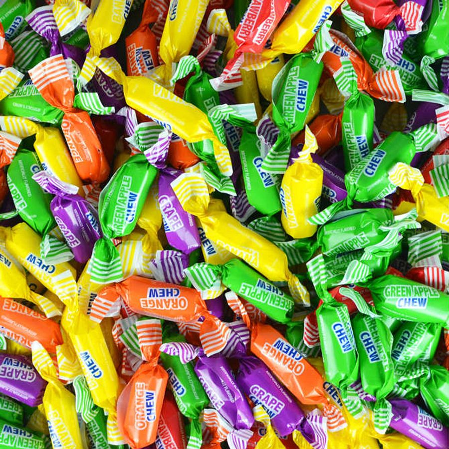 Colombina 6 Lb Fruit Chews Wrapped Bulk