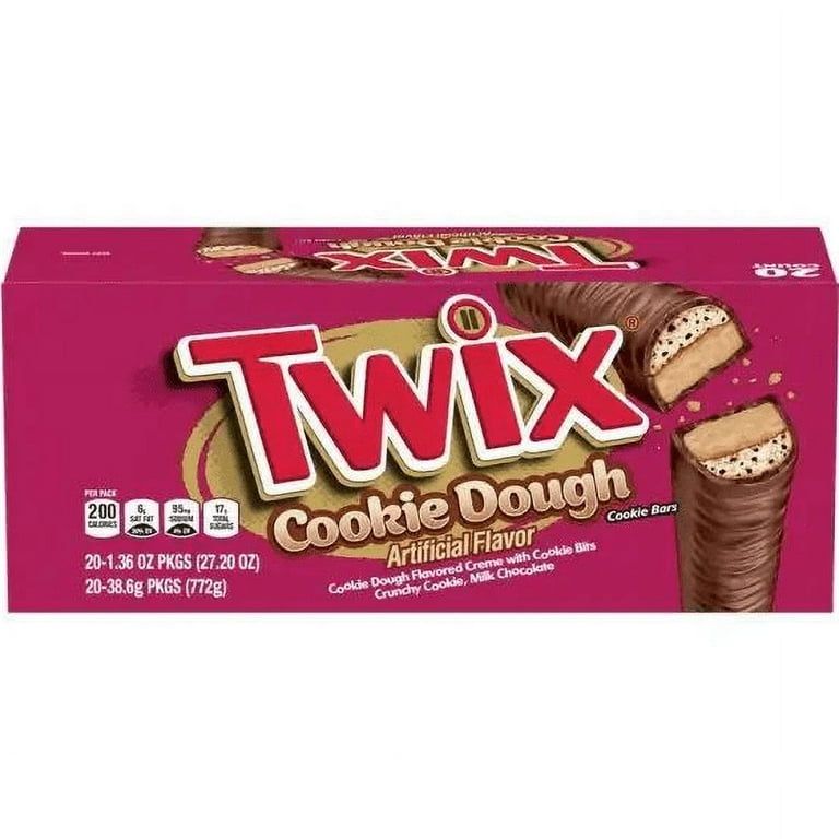 Twix Cookie Dough Cookie Bars 1.36 ounce 20 count