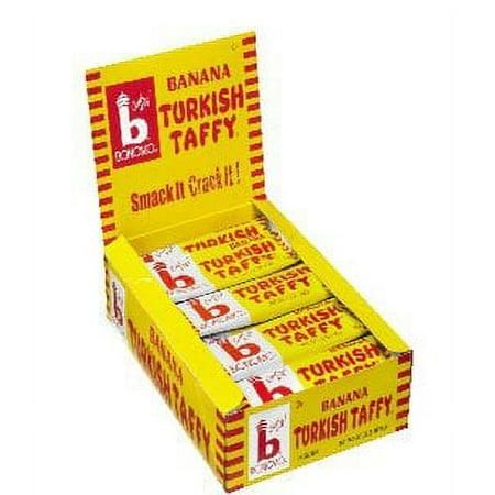 Bonomo Turkish Taffy Banana 24 Count 1.5 Ounce