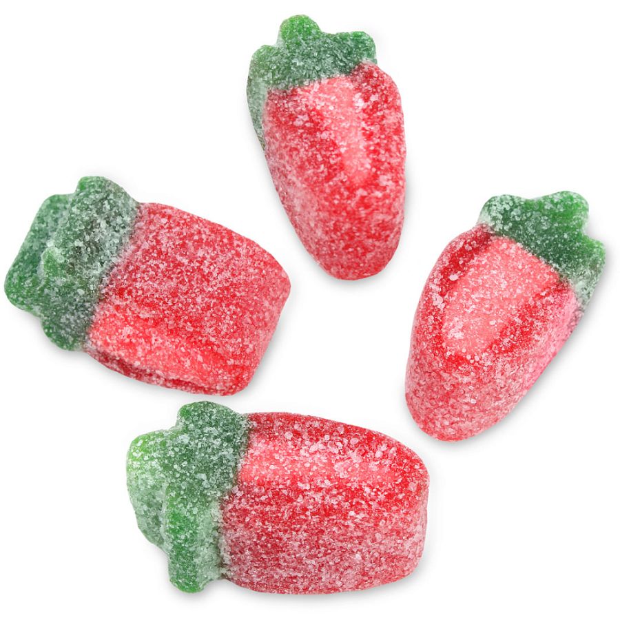 Fini Sour Strawberry Mania Licorice Candy 2.2 lb Kosher Parve
