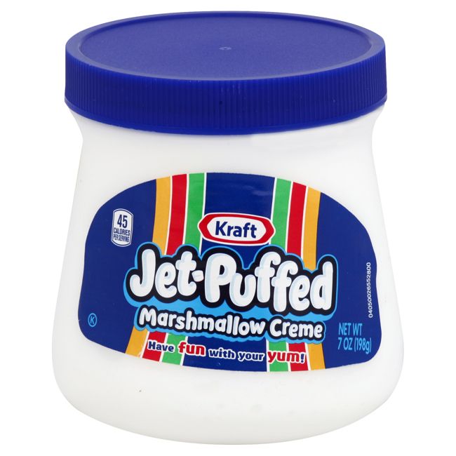 Kraft Jet-Puffed Marshmallow Fluff  Creme 7oz 6ct