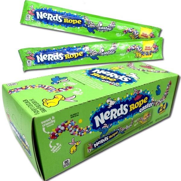 Nerds Easter Rope Chewy Candy 0.92 oz 24 ct