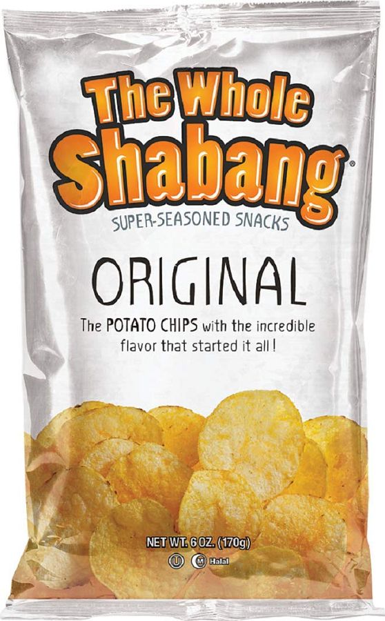 The Whole Shabang Potato Chips BIG 6 oz Bag