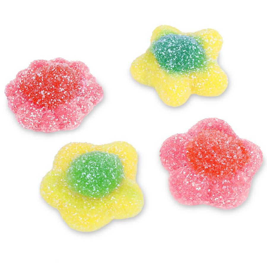 Fini Assorted Sour Flowers Gummy 2.2 lb Kosher Parve