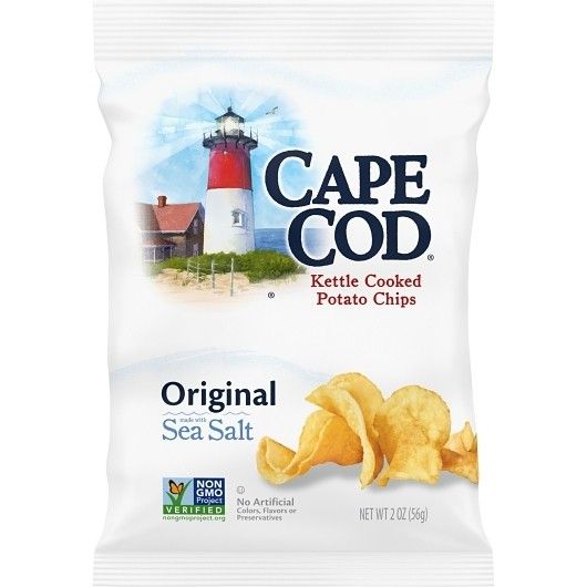 Cape Cod Potato Chips Original  2oz 6 Pack Tray