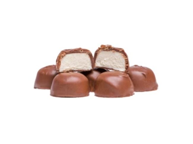 Asher's Milk Chocolate Small Vanilla Marshmallow Bites 5lb