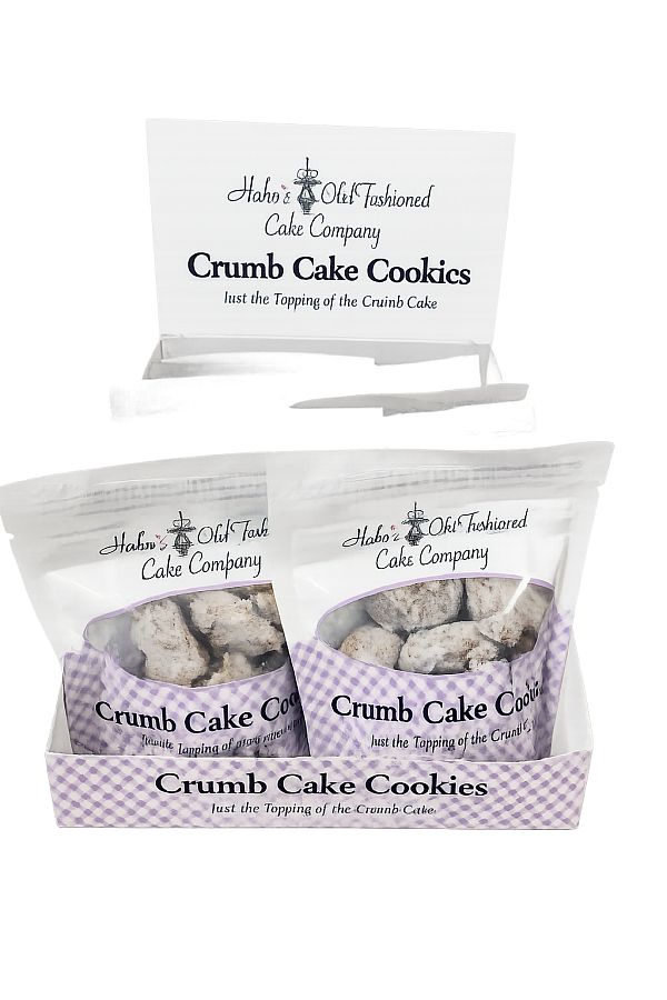 Hahn’s Crumb Cake Topping Cookies 2oz 8ct Tray