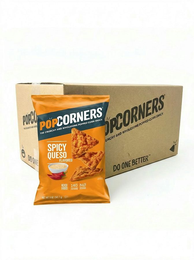 PopCorners Spicy Queso  5oz 12ct