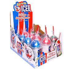 Icee Lollipop with candy powder 12 count