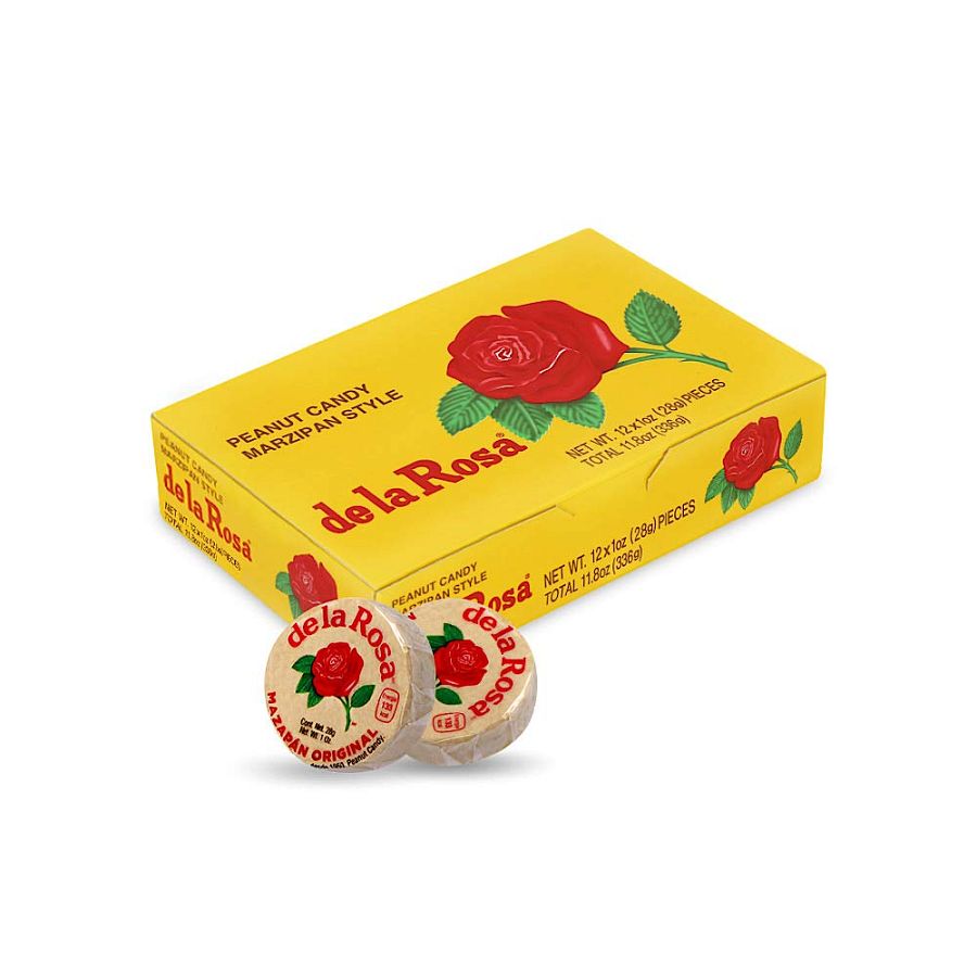 De la Rosa Mazapan Peanut Marzapan Candy 1 oz 12 ct