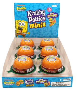 Krabby Patties Minis 12 Ct 1 Oz Tray