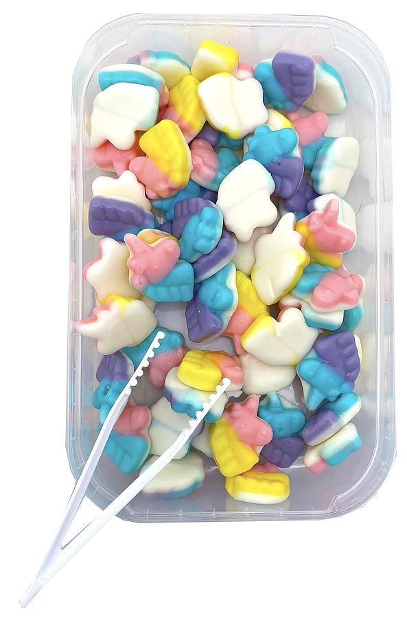Zweet Gummy Unicorns 10 oz 6 ct Tubs 3.75 lb Total
