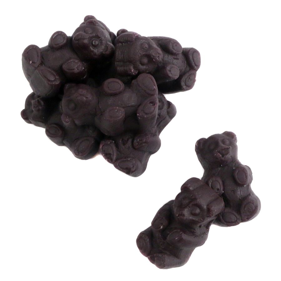Zachary Black Juju BEARS Old Fashioned Licorice Chewy Candy 5lb