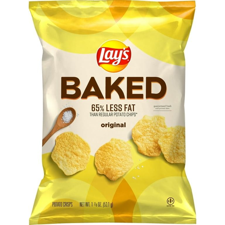 Frito Baked Lays Regular Potato Chips 1.875 oz 27 ct XVL