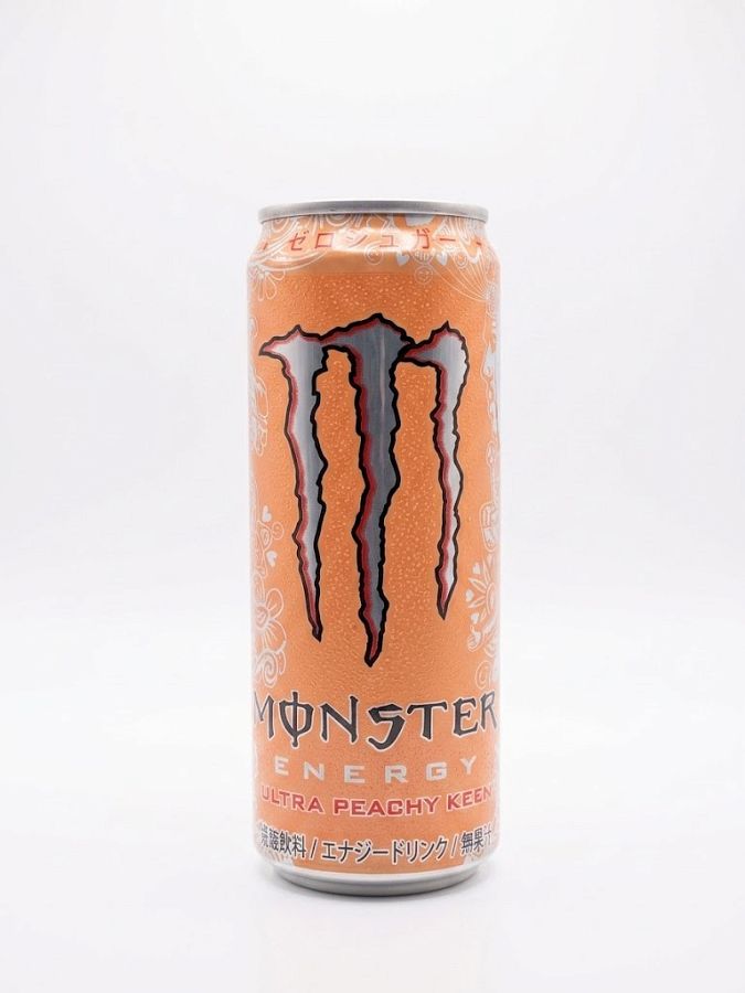 Asahi Monster Japan Energy DrinkUltra Peachy Keen 12oz Pack of 12