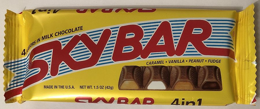 Skybar Milk Chocolate 4 Flavor Candy Bar 1.5oz 24ct