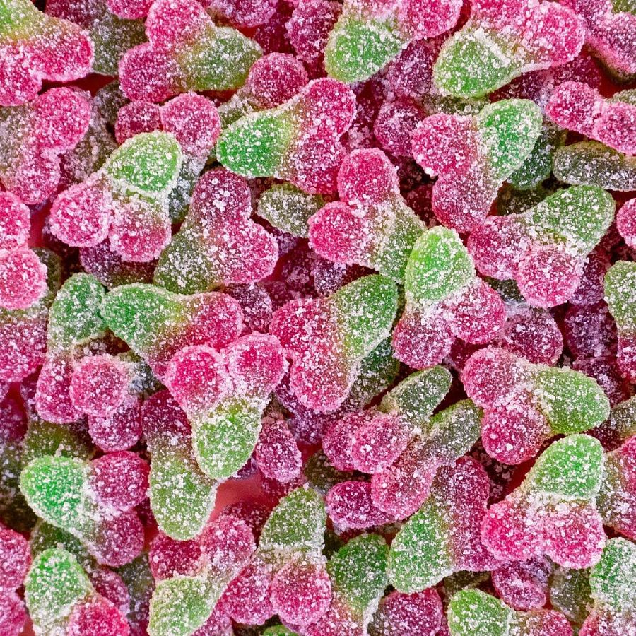 Grahns Pandy Swedish Sugar Free Pandy Sour Cherry Gummies 7 lbs
