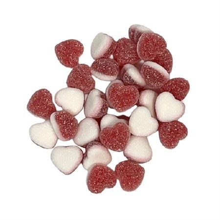 Jellioo Sweden Sour Mini Red Heart Gummy Candy 2.2 lb