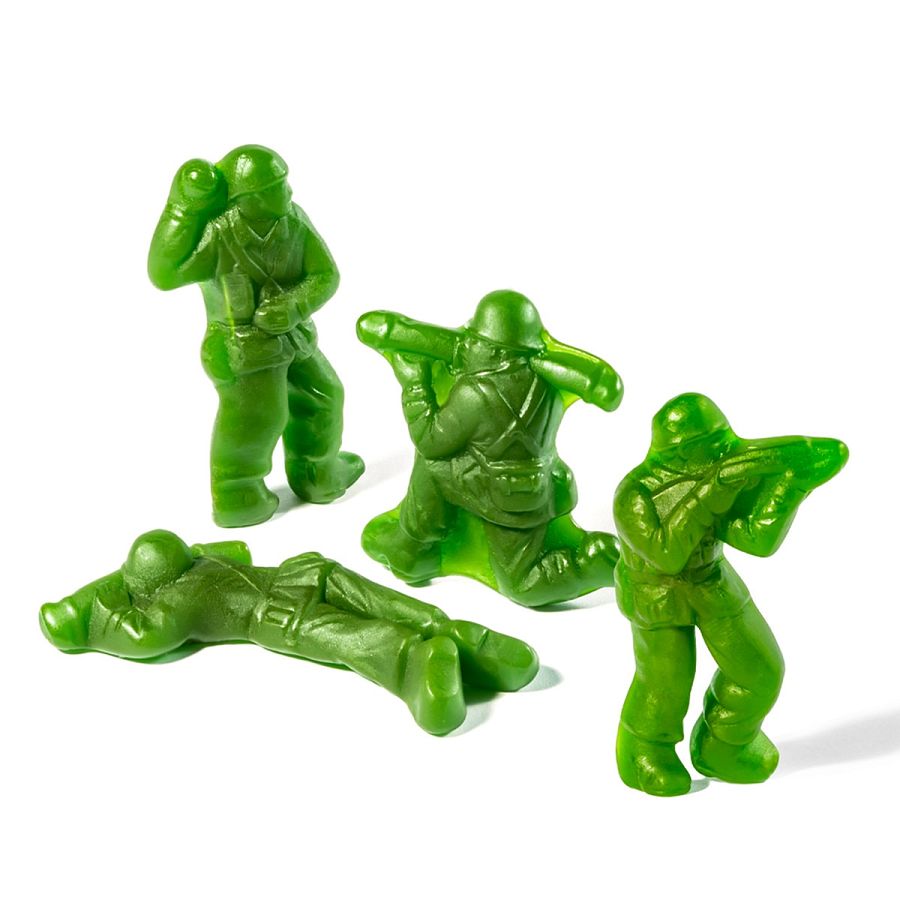Albanese Gummy Military Army Guy Green Apple Soldiers 5 lb